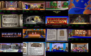 Indiana Jones and the Last Crusade, the adventure game, collage