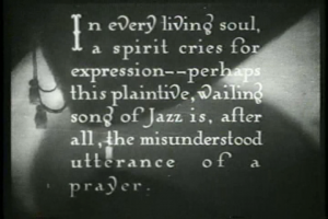 The Jazz Singer opening screen The Jazz Singer opening screen